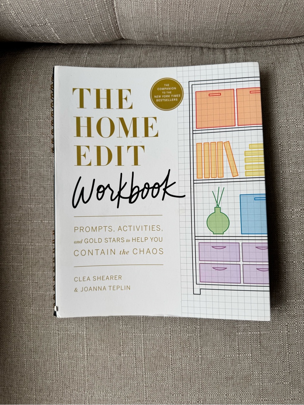 The Home Edit Workbook - new
